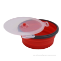 Foldbar skål antislip Silicone Pet Bowl